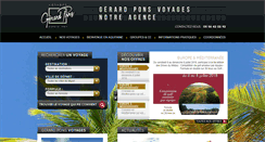Desktop Screenshot of gerardponsagence.fr